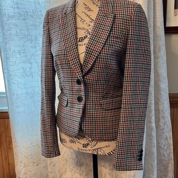 H&M Jackets & Blazers - H&M tweed plaid blazer